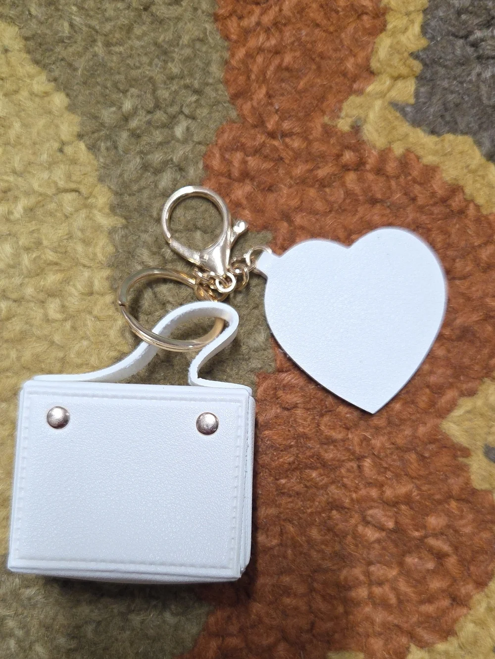 Small Purse Keychain w/mirror